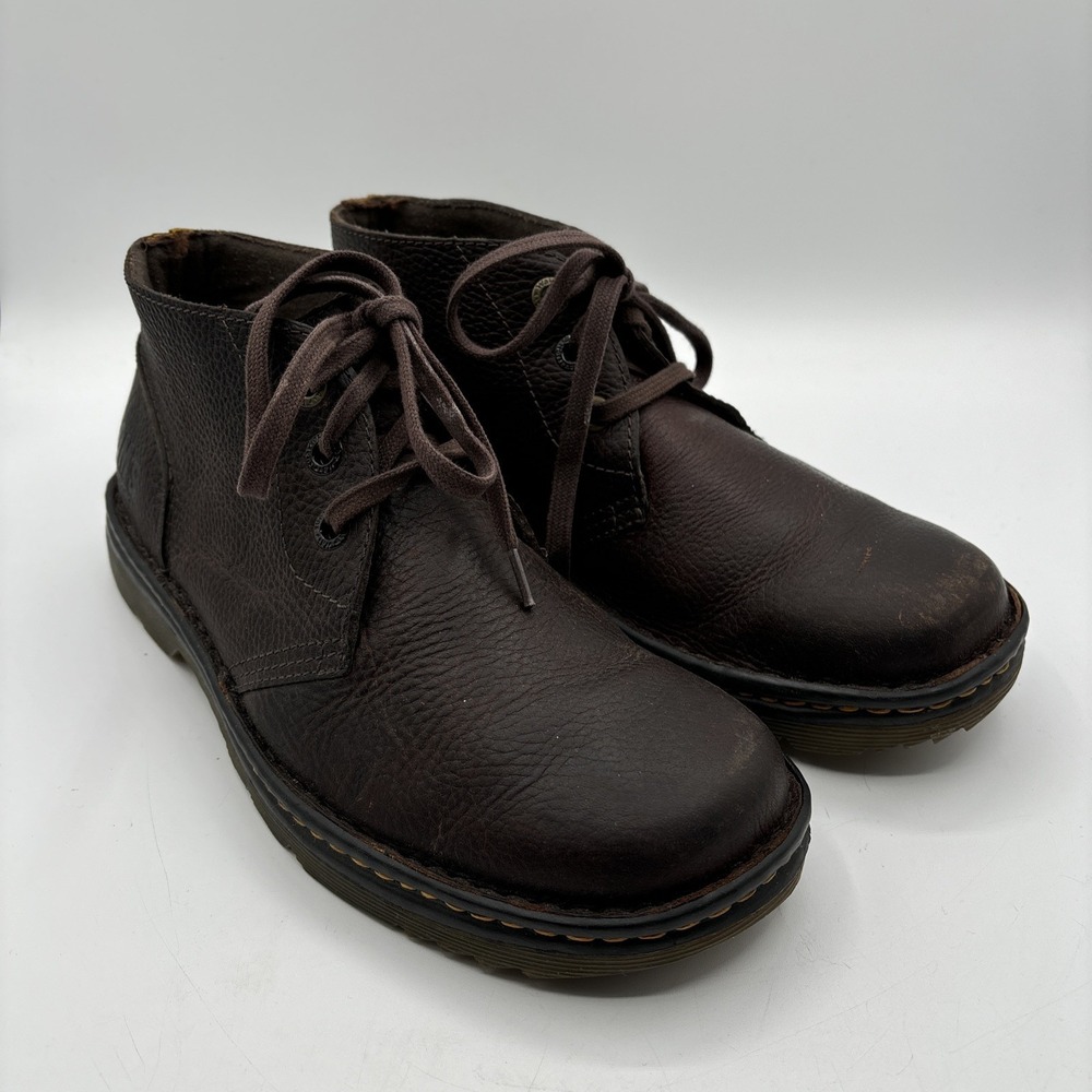Dr Martens Sussex Chukka Boots Men's 8 Bear Track Brown Leather Industrial READ